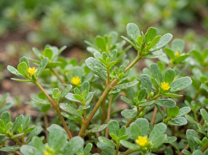Purslane plant